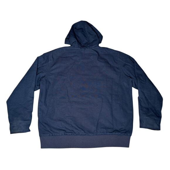 Vintage Carhartt J130 Hooded Jacket Quilt Lined - Picture 3 of 7